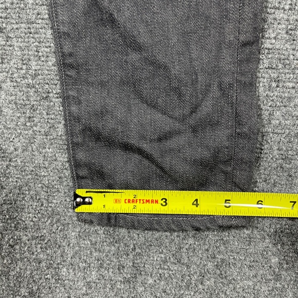 G Star RAW Jeans 3301 Deconstructed Super Slim Rinsed Gray Mens 28x32 0911 - Picture 7 of 10